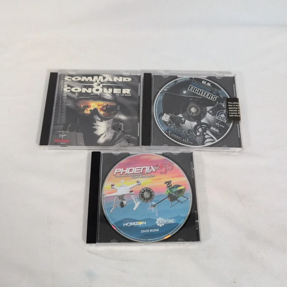 Lot 3 Flight Simulator Phoenix R/C Pro v5.5 DVD-ROM PC Software DISC ONLY